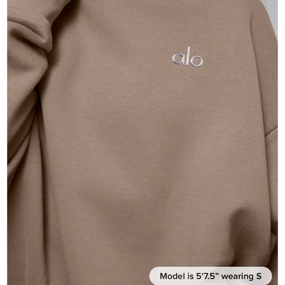 ALO Yoga Tan Sweatshirt - Picture 2 of 4